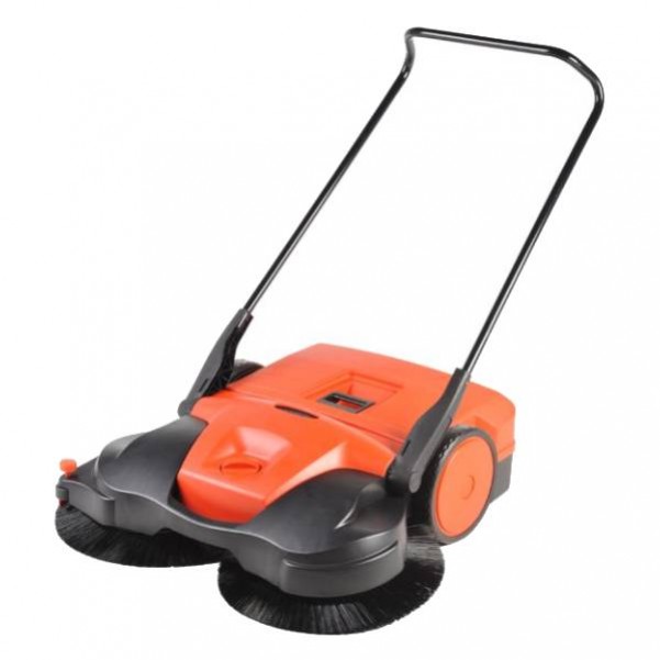 Haaga HG497 - 970mm Dual Brush Manual Push Sweeper