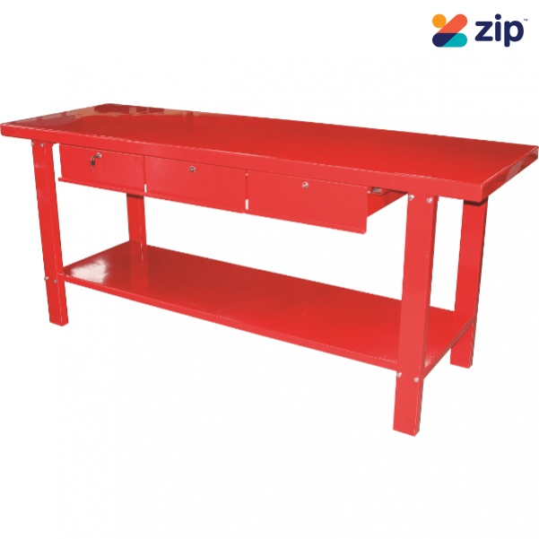 Hafco WBS-3D - 3 Lockable Drawers Steel Work Bench A380 Work Benches
