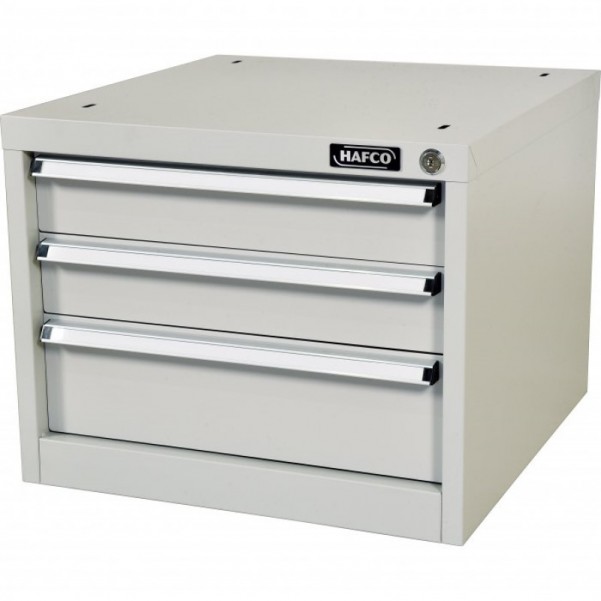 Hafco HC-3 - 565 x 580 x 450mm 40kg per Drawer Industrial Under Bench Tooling Cabinet A423