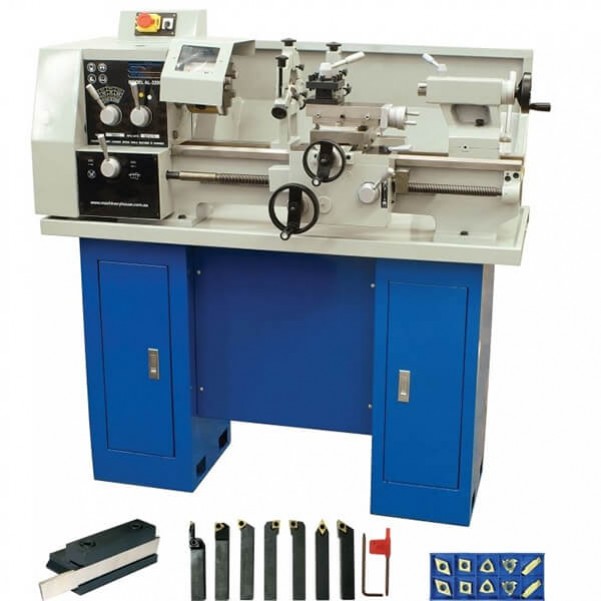 Hafco AL-320G - 320 x 600mm Turning Capacity 38mm Spindle Bore Bench Lathe, Stand & Tooling Package K007A