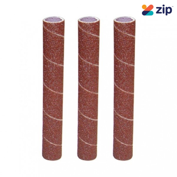 Hafco A8112 - 3 Pack 1/2" 120G Bobbin Sanding Sleeves to suit OS-58 / OS-140 Hafco Accessories