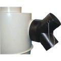 Hafco CDS-2/3 - 110L Cyclone Dust Separator W316 Dust Collector System