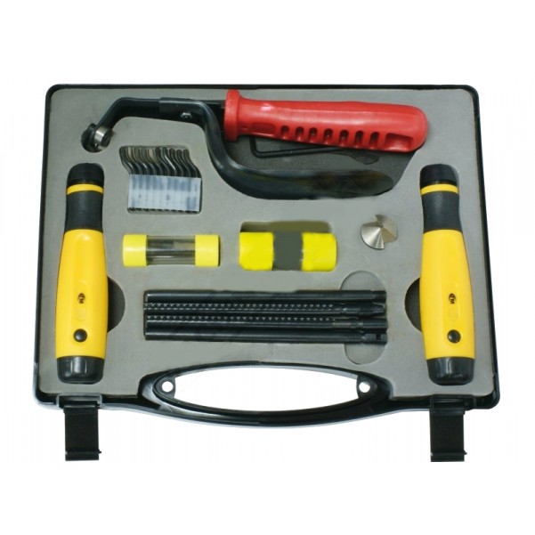 Hafco D065 - 23 Piece Universal Deburring Tool Set Deburrers