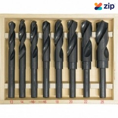 TM by Hafco D117 - 13-25mm 8pc Metric HSS Reduced Shank Drill Set