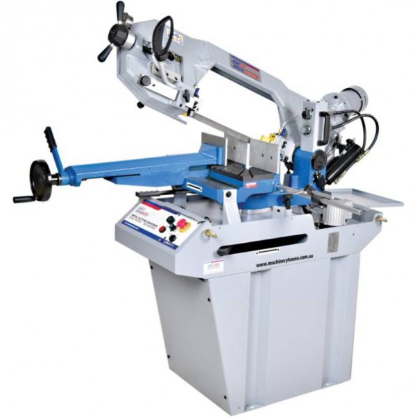 Hafco EB-285DSV (B064V) - 240V 1.5kW Swivel Head-Dual Mitre Metal Cutting Band Saw