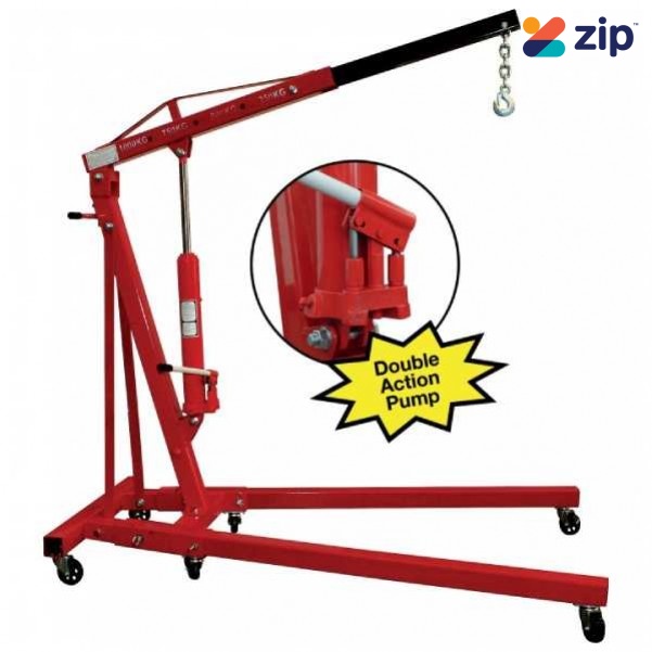 Hafco HC-1T - 1 Tonne Lifting Capacity Hydraulic Engine Crane A350 Lifting Equipment