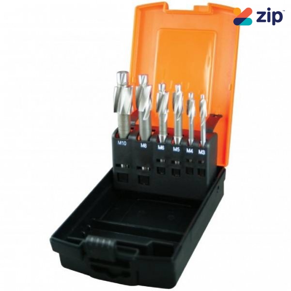 ALCOCK M3381 - 6 Piece HSS Counterbore Drill Set Drill/Driver Bit Sets
