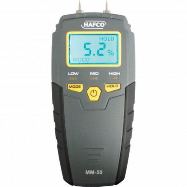 Hafco MM-50 - Digital Moisture Meter Measuring Indicator