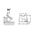 Hafco MS63T - Positive Rake 90º Face Mill M511