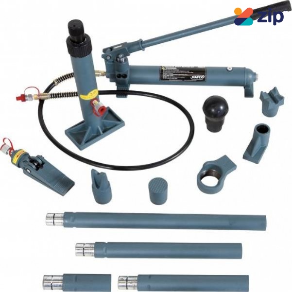Hafco PBK-10H - 14 Piece Hydraulic 10T Panel Beating Kit A366