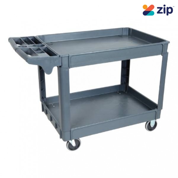 Hafco PSC-2W - 1170 x 652 x 840mm 2 Trays 250kg Plastic Service Cart T749