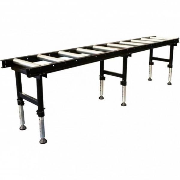 Hafco RC-450HD - Heavy Duty Roller Conveyor with Adjustable Stands L830