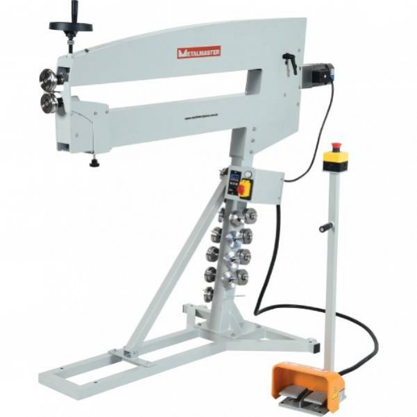 Hafco MBR-1070 - 1.2mm Thickness 1070mm Depth 240V 0.33hp Motorised Variable Speed Bead Roller S634 Sheet Metal Tools