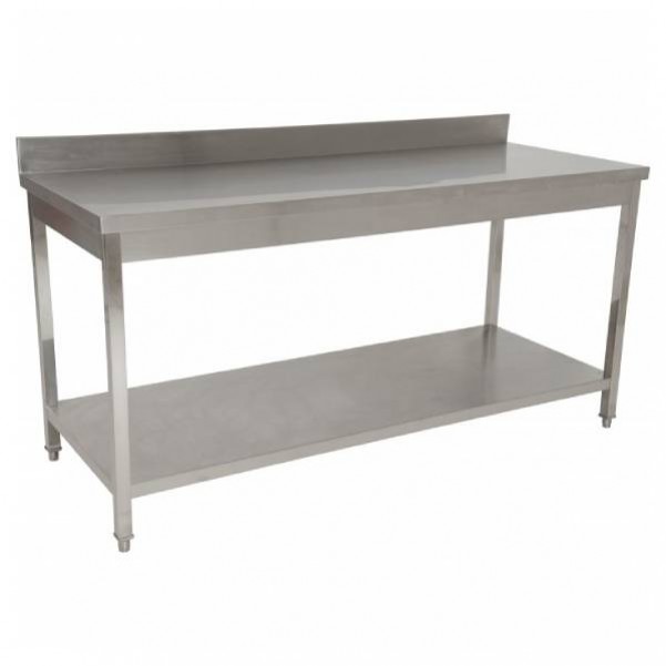 Hafco SSB-18WS - 1800mm x 700mm x 900mm 700kg Total Load Capacity Stainless Steel Work Bench F298 Work Benches & Stands