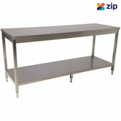 Hafco SSB-20 - 2000mm x 700mm x 900mm 700kg Total Load Capacity Stainless Steel Island Work Bench F280