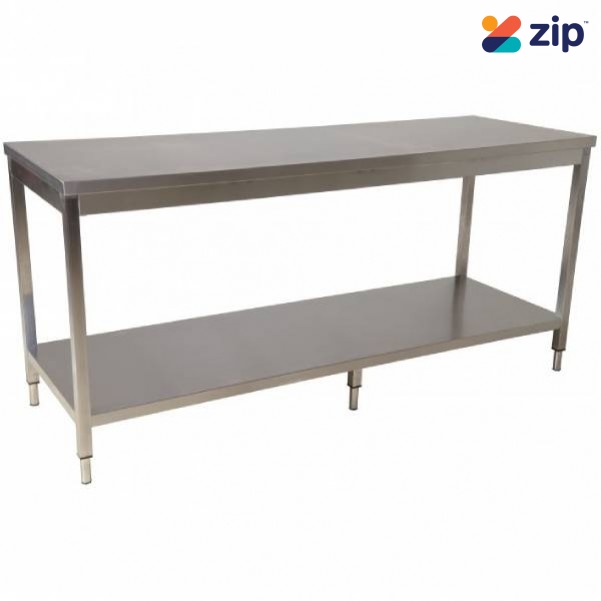Hafco SSB-20 - 2000mm x 700mm x 900mm 700kg Total Load Capacity Stainless Steel Island Work Bench F280 Work Benches & Stands
