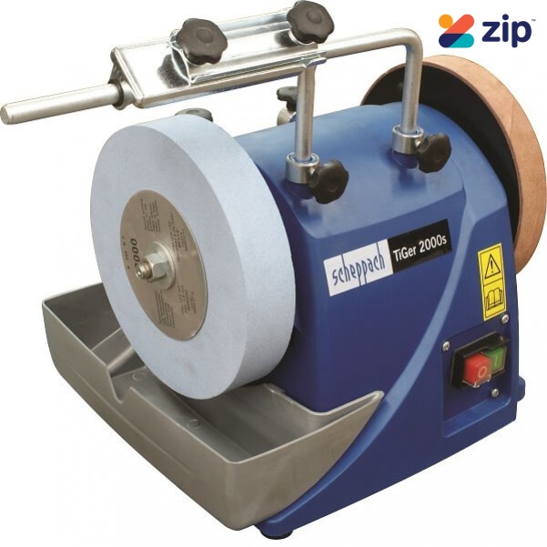 Scheppach TIGER 2000S - (240V) 200 x 40mm K 250 Grinder Stone Wetstone Grinder 240V Grinders - Bench