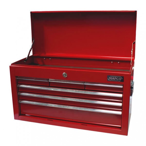 Hafco WCH-6D - 6 Drawers 60x26x34cm Workshop Series Tool Chest T690 Tool Boxes & Chests