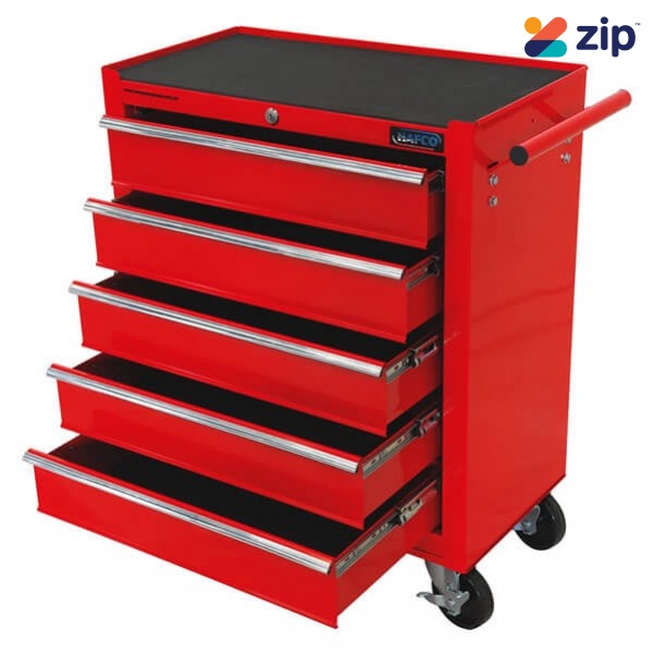Hafco WRC-5D - 5 Drawers 616 x 330 x 762mm Workshop Series Roller Cabinet T695 Tool Chests & Trolleys