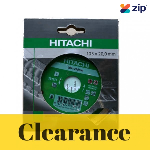 Hitachi 797111 - 105mm Diamond Segmented Cut off Blade