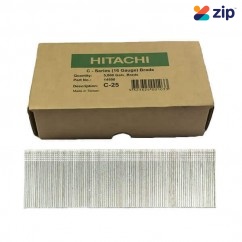 Hitachi C25 - 25mm C-Series 16 Gauge Electro Galvanised Finish Nails Pack of 5000 