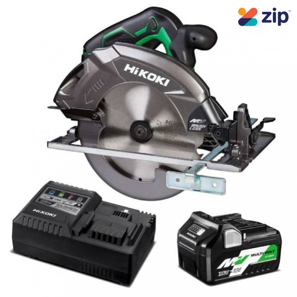 HiKOKI C3607DA(SP1Z) - 36V Multivolt 185mm Cordless Brushless Circular Saw Combo Kit