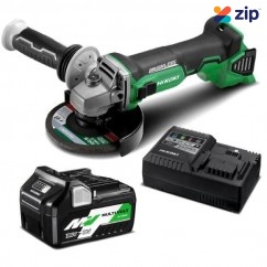 HiKOKI G18DBL(SP1Z) - 5.0Ah Li-ion Cordless Brushless 125mm (5") Angle Grinder Combo Kit