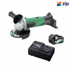 HiKOKI G18DSL(SP1Z) - 18V Slide 125mm Cordless Angle Grinder Kit