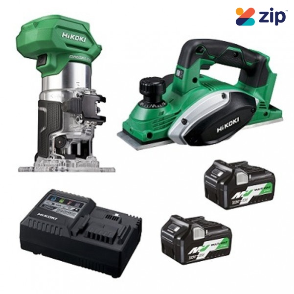 HiKOKI KC18D2P(PMZ) - 18V 5.0Ah Cordless Brushless 2 Piece Combo Kit