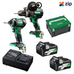 HiKOKI KC18DBDL2(HRZ) - 18V 5.0Ah Li-ion Cordless Brushless 2pce Combo Kit