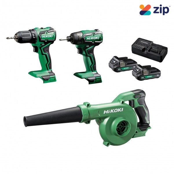 HiKOKI KC18DD(PMZ) - 18V 3 Piece Brushless Combination Pack