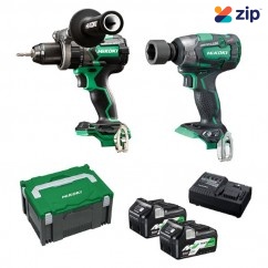 HiKOKI KC18DPL2(HRZ) - 18V 5.0Ah Li-ion Cordless Brushless 2pce Combo Kit