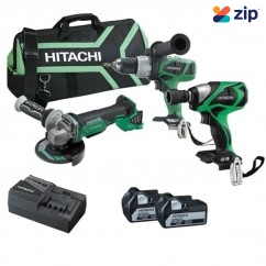 Hitachi KC18DRBL(HA) - 18V 6.0Ah Cordless Brushless 3 Piece Combo Kit