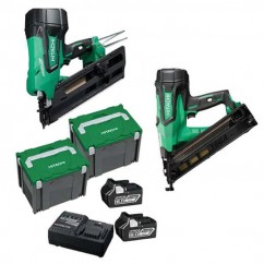 HiKOKI NR1890COMBO1 - 18V Cordless Brushless 2 Piece Nailer Combo Kit 18VFRAMERCOMBO1(HRZ)