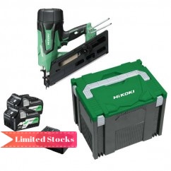 HiKOKI NR1890DBCL(HRZ) - 18V 90mm Cordless Brushless Strip Framing Nailer Kit