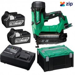 Hitachi NT1865DBSL(HX) - 18V 65mm 16Ga Cordless Brushless Finish Nailer Kit