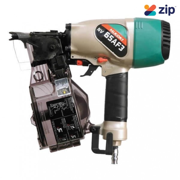 HiKOKI NV65AF3(H1Z) -  65mm Wire & Plastic Collated Air Coil Nail Gun