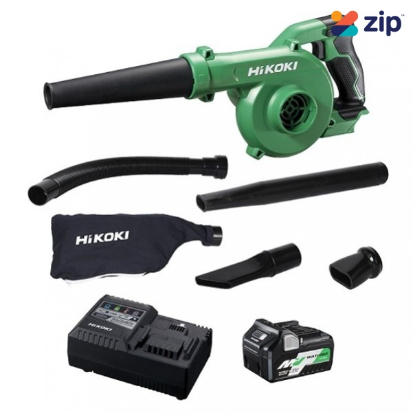 HiKOKI RB18DC(SP1Z) - 18V 5.0Ah Cordless Blower & Vacuum Starter Combo Kit