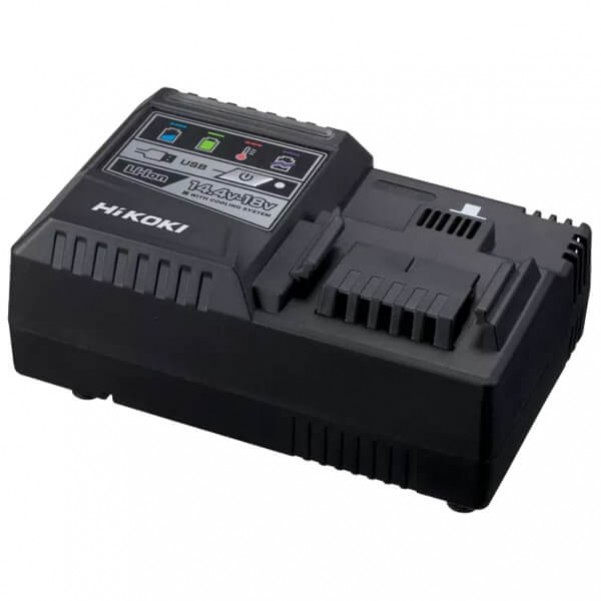 HiKOKI UC18YSL3(H0Z) - 14.4V-18V Li-ion Rapid Battery Charger with Cooling and USB Port