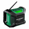 HiKOKI UR18DA(H4Z) -18v Bluetooth Jobsite Radio Skin Radios/Speakers
