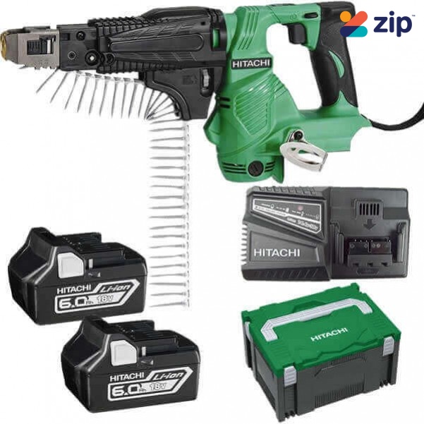 Hitachi WF18DSL(HX) - 18V 6.0AH Slide Cordless Automatic Screw Driver Kit