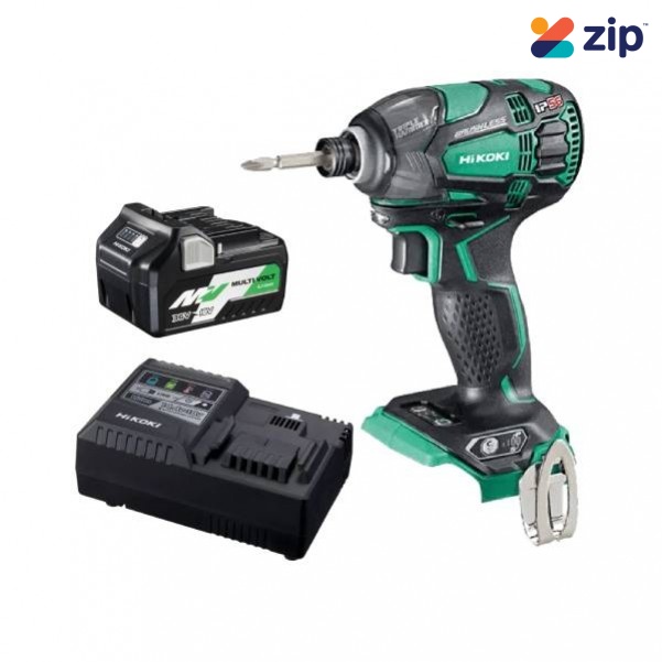 HIKOKI WH18DBDL2(SP1Z) - 18V Cordless Brushless Impact Driver Combo Kit