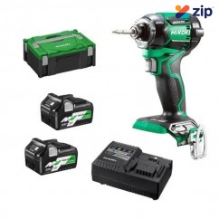 HiKOKI WH36DC(HRZ) - 36V MultiVolt IP56 Cordless Brushless 1/4" Impact Driver Kit