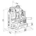 Holemaker HMPRO35-T3 - 240V 35mm Thin Material Magnetic Base Drilling Machine