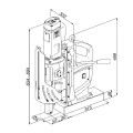 Holemaker HMSPECIAL140 - 240V 140mm Magnetic Base Tapping & Drilling Machine