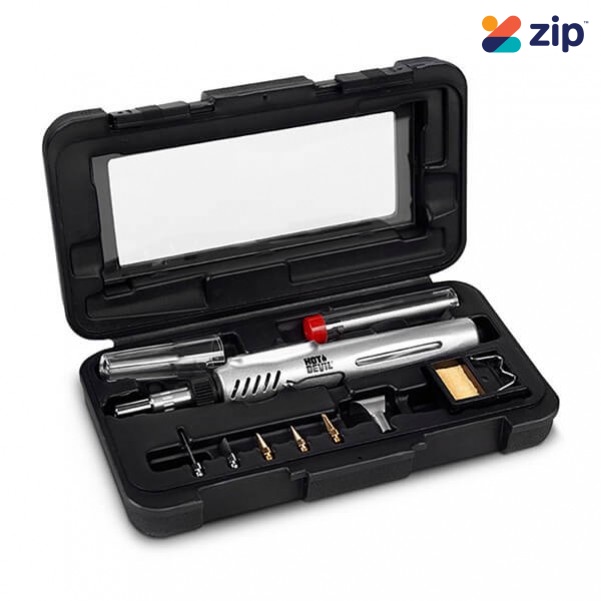 Hot Devil HD1959K - 10 Piece Blow Torch & Soldering Iron Trade Kit Soldering IRON
