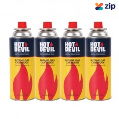 Hot Devil HD200C - 4 Pack 220g Butane Gas Cartridge