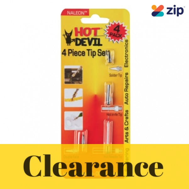 Hot Devil KTOS177 - 4 Piece Tip Set 