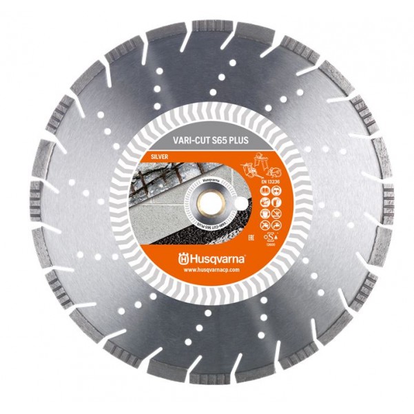Husqvarna 16VARICUTS65 – S65 Plus 400(16”)mm Vari-Cut Diamond Blade 534972530 Husqvarna Accessories