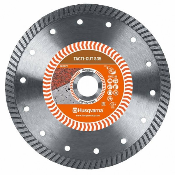 Husqvarna 9WAVETURBO – S35 230(9”)mm Angle Grinders Tacti-Cut Blade 579820480 Husqvarna Accessories